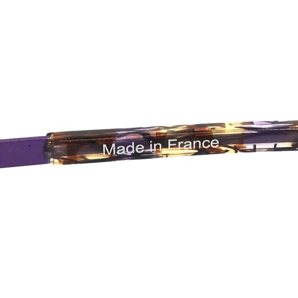 Boz Eyeglasses Frames OCTO 7530 Purple Red Matte Geometric Full Rim 53-16-140